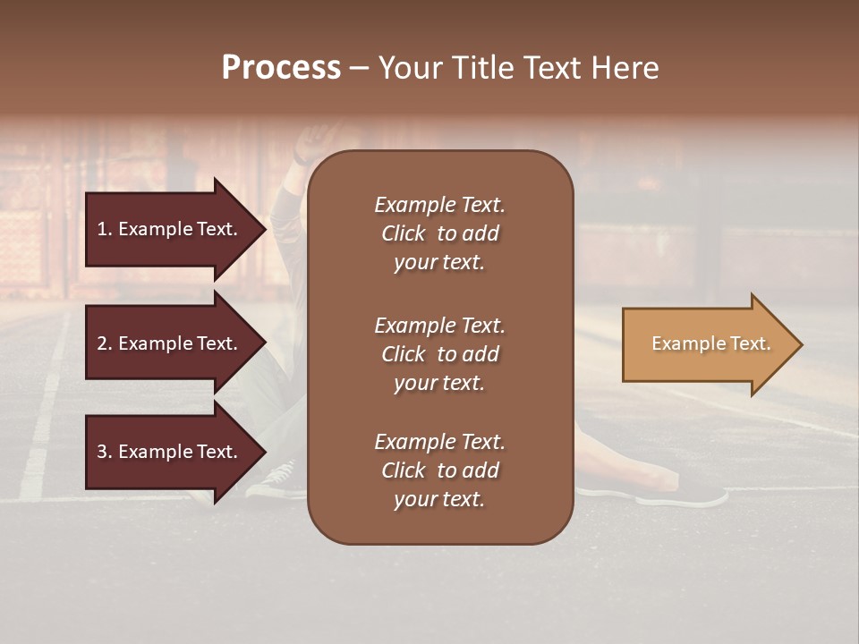 Sea Elderly Wave PowerPoint Template