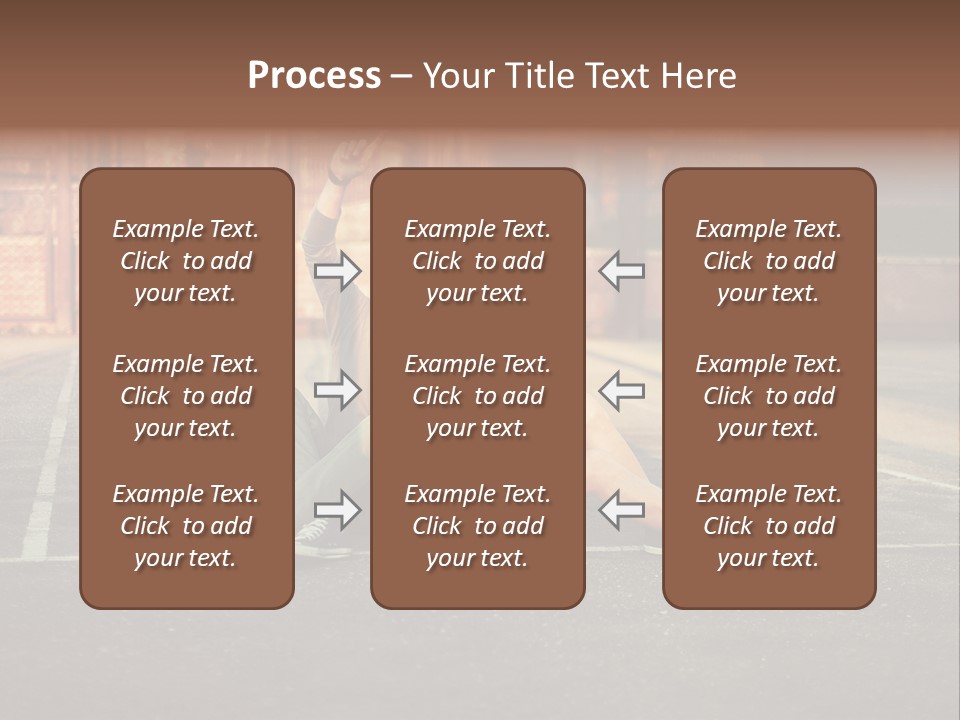 Sea Elderly Wave PowerPoint Template