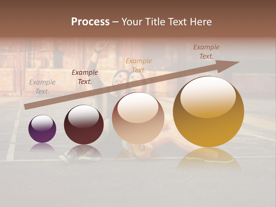 Sea Elderly Wave PowerPoint Template