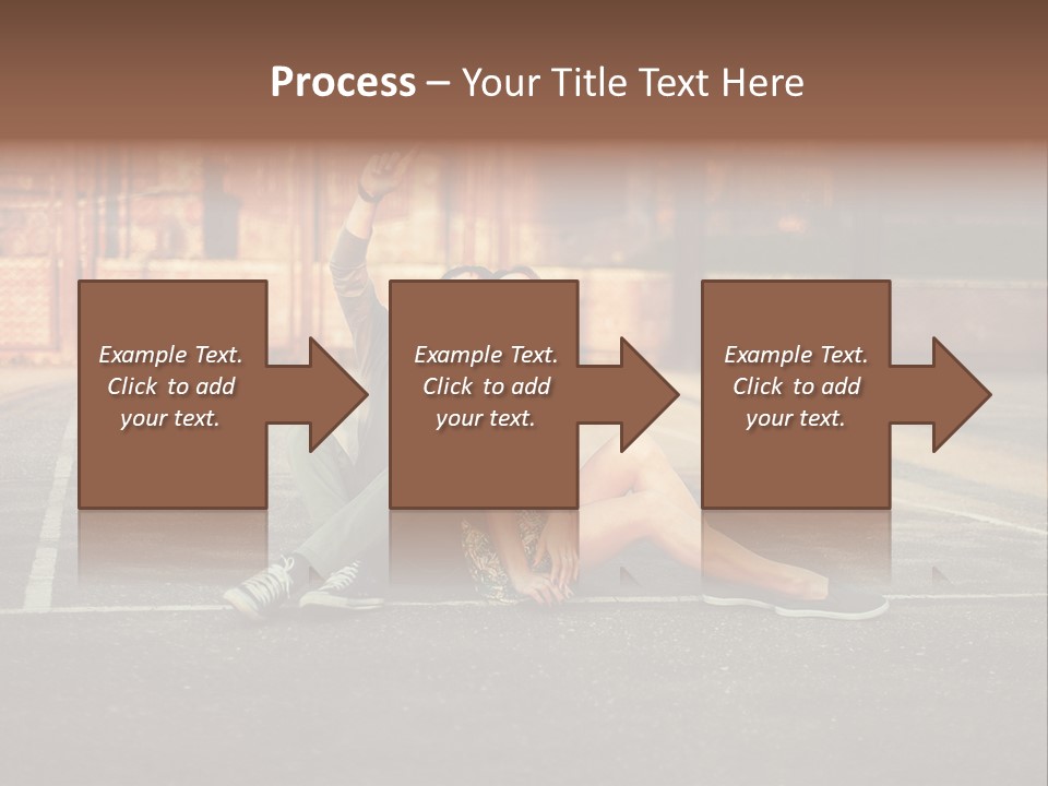 Sea Elderly Wave PowerPoint Template