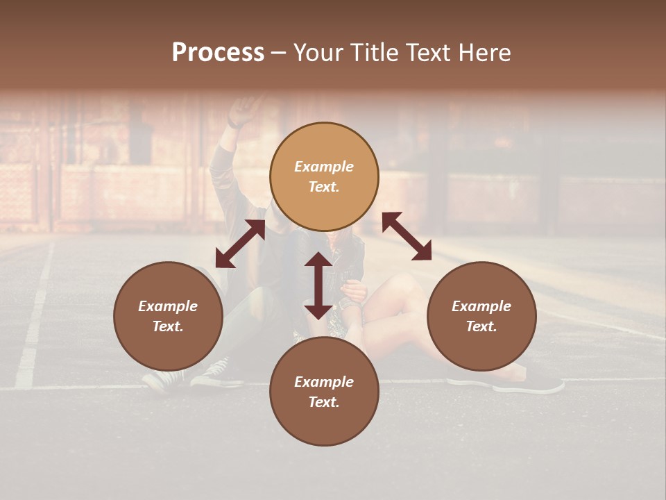 Sea Elderly Wave PowerPoint Template