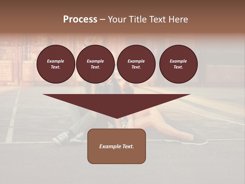 Sea Elderly Wave PowerPoint Template