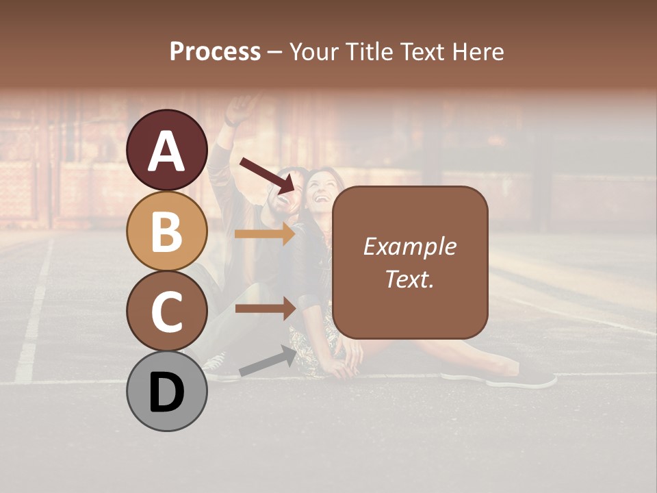 Sea Elderly Wave PowerPoint Template