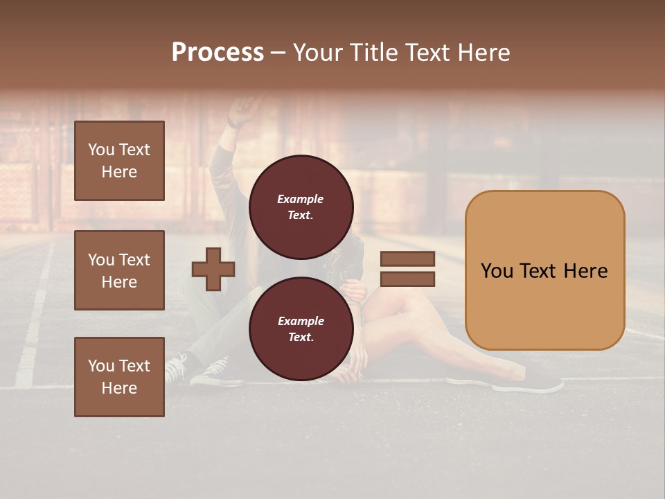 Sea Elderly Wave PowerPoint Template