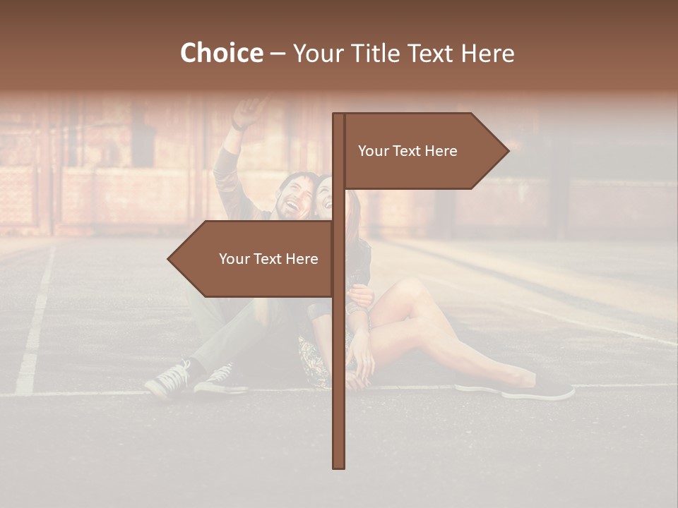 Sea Elderly Wave PowerPoint Template