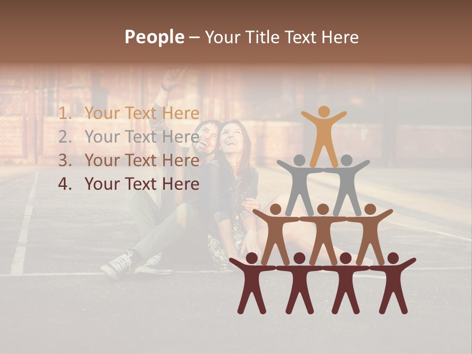 Sea Elderly Wave PowerPoint Template