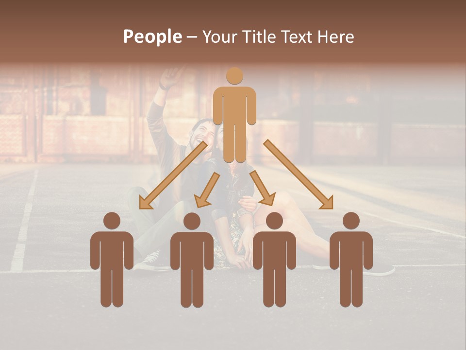 Sea Elderly Wave PowerPoint Template