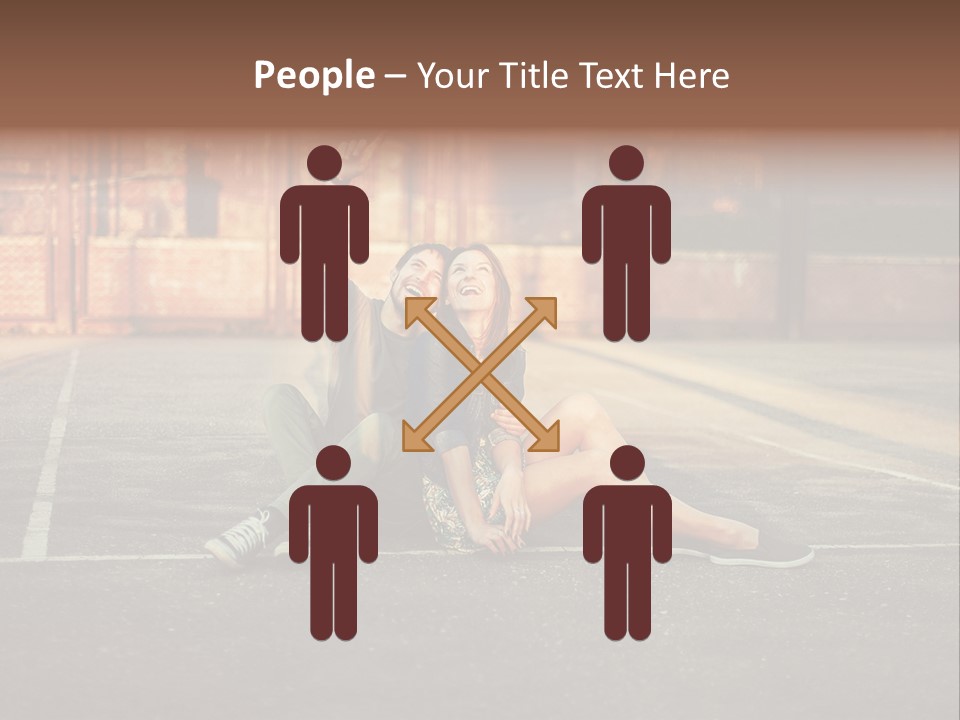 Sea Elderly Wave PowerPoint Template