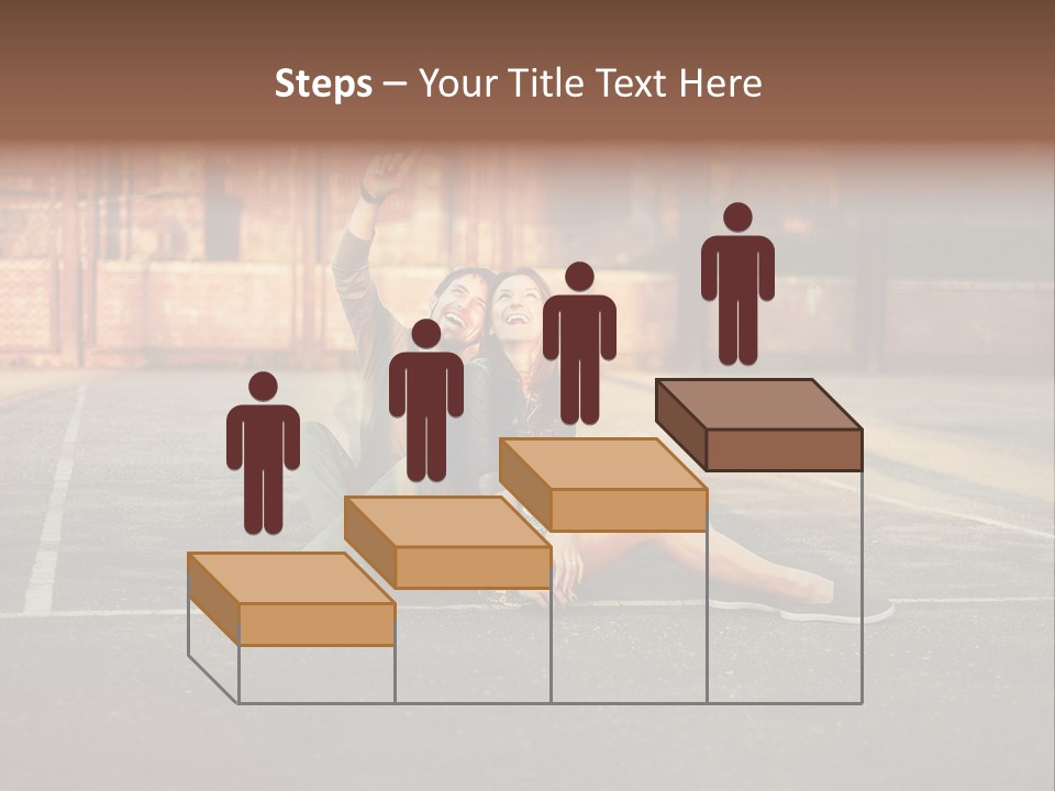 Sea Elderly Wave PowerPoint Template