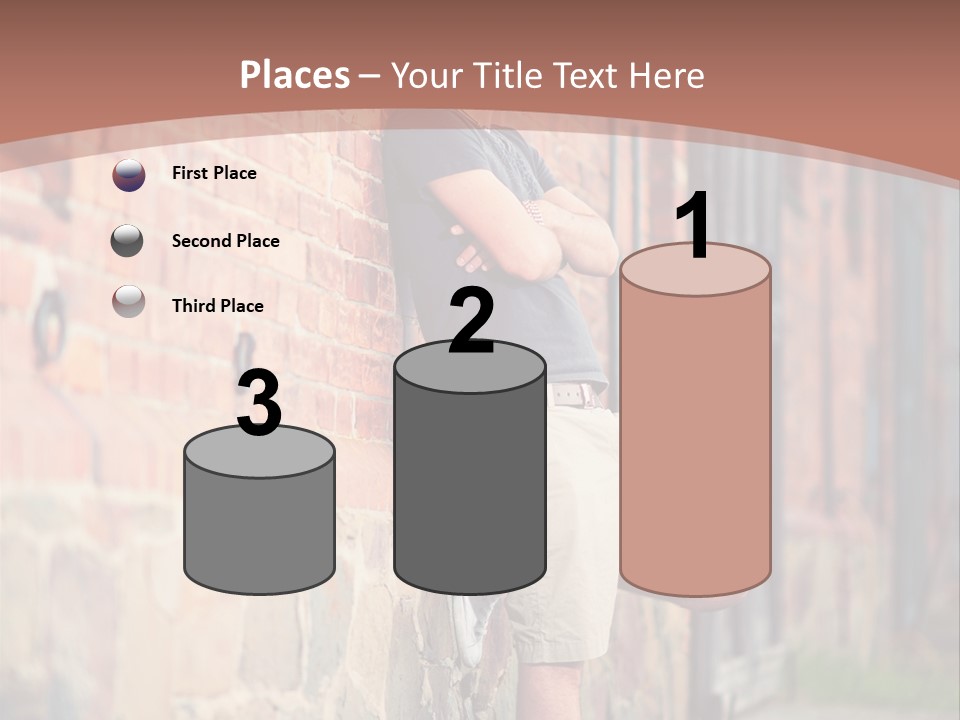 Family Peaceful Sunset PowerPoint Template