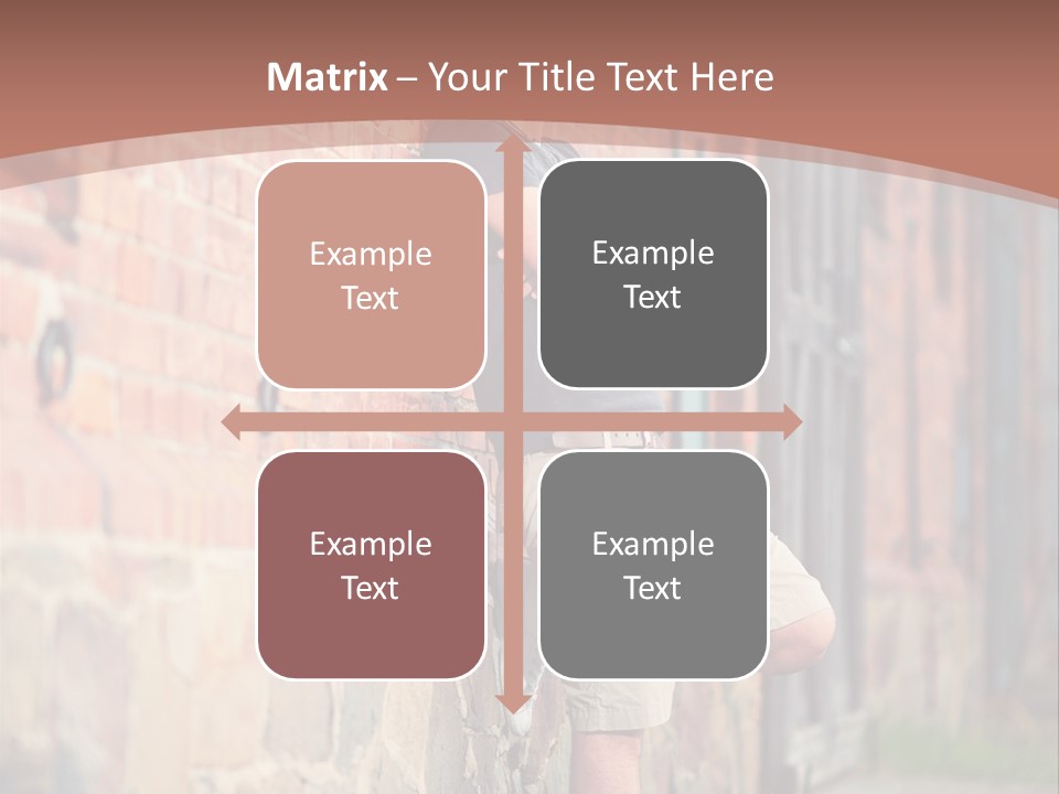 Family Peaceful Sunset PowerPoint Template