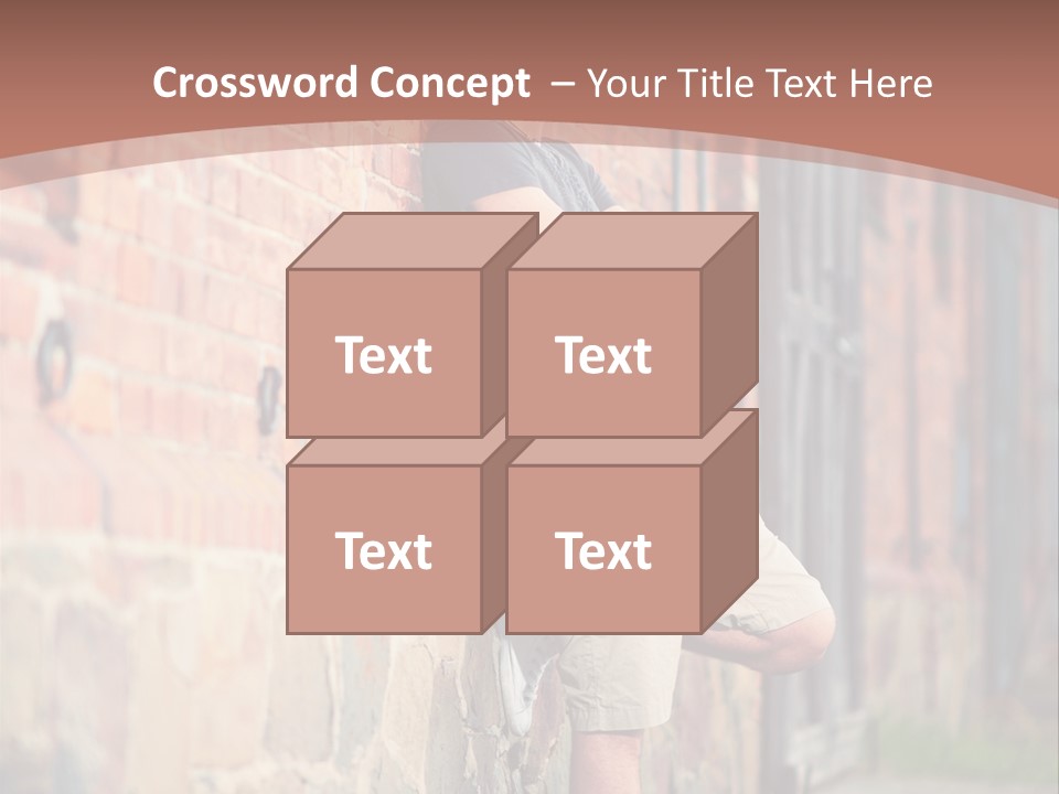 Family Peaceful Sunset PowerPoint Template