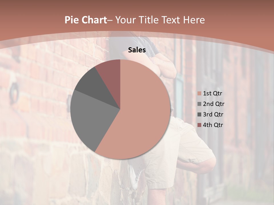 Family Peaceful Sunset PowerPoint Template