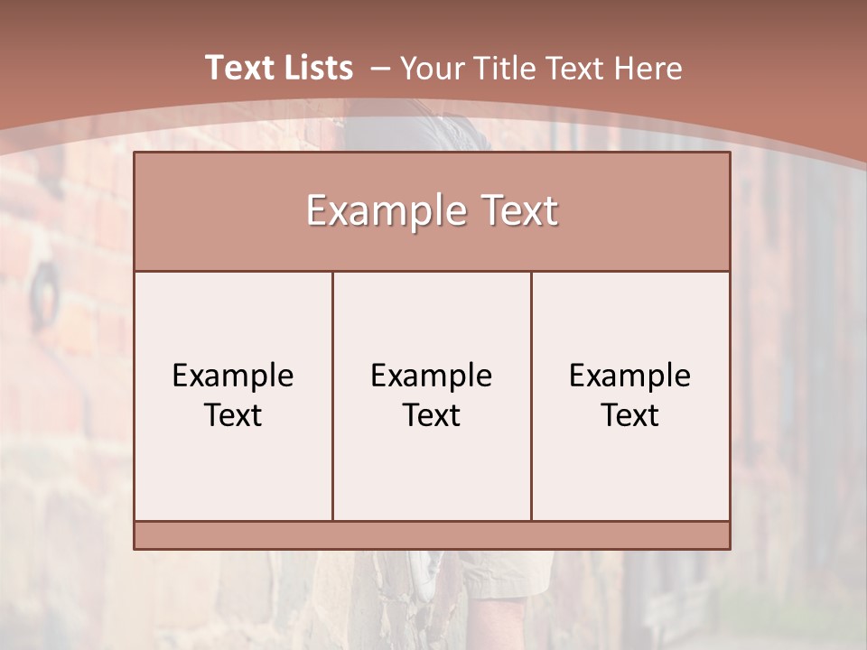 Family Peaceful Sunset PowerPoint Template