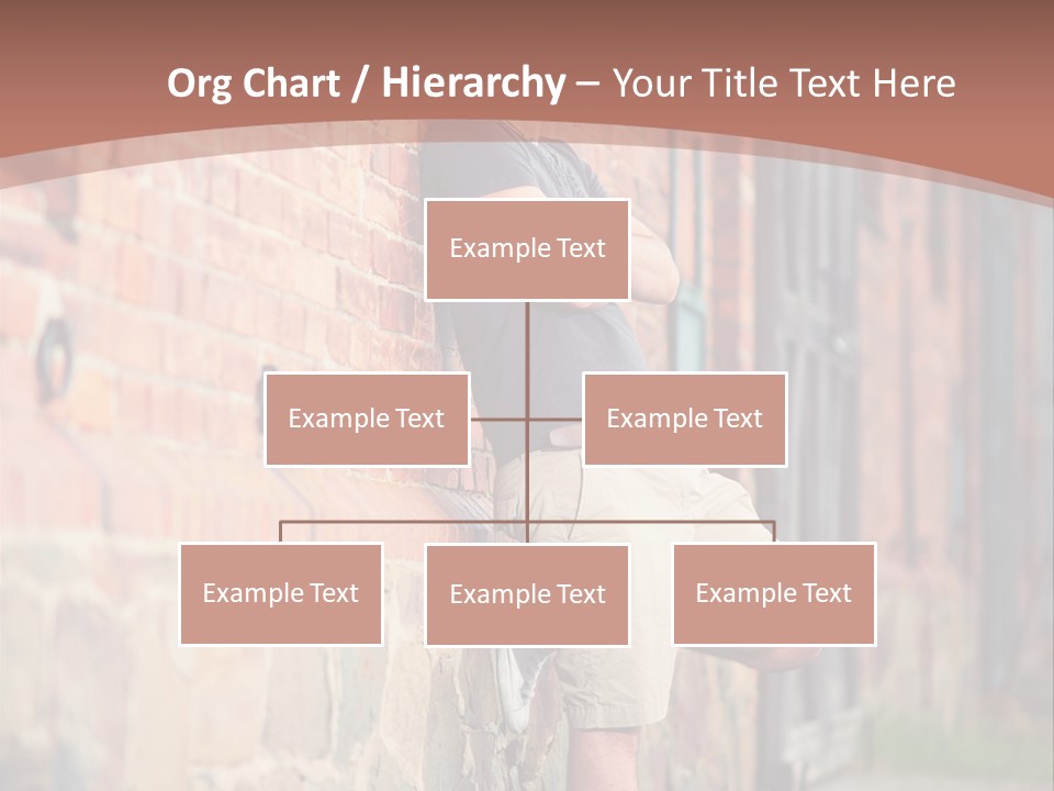 Family Peaceful Sunset PowerPoint Template