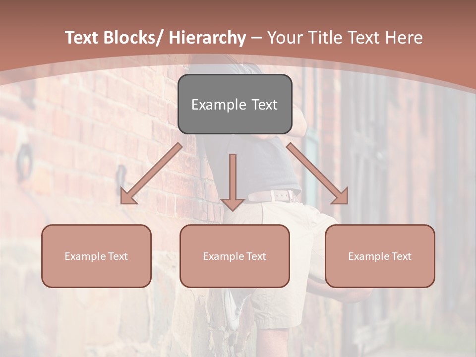Family Peaceful Sunset PowerPoint Template