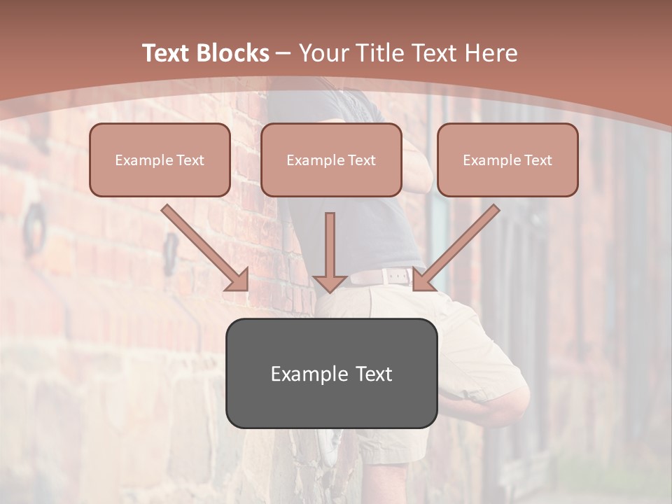 Family Peaceful Sunset PowerPoint Template