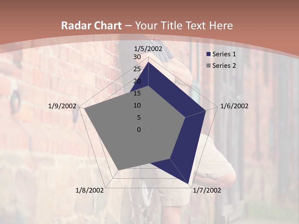 Family Peaceful Sunset PowerPoint Template