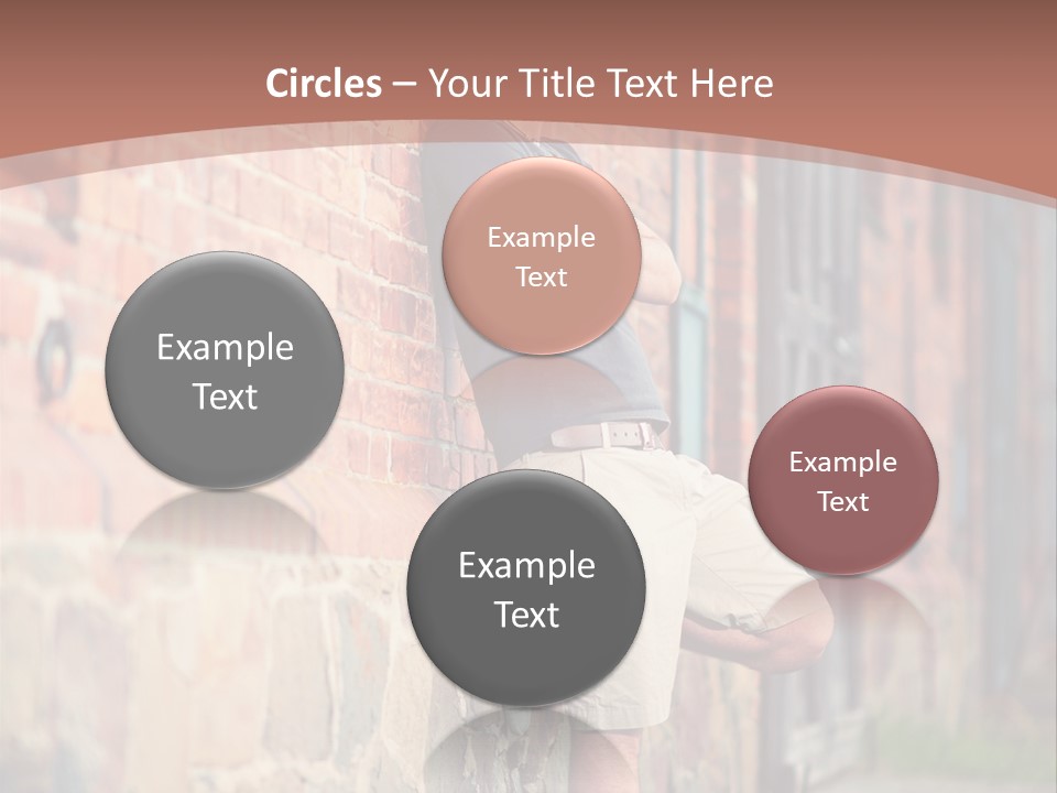 Family Peaceful Sunset PowerPoint Template