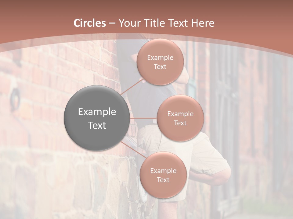 Family Peaceful Sunset PowerPoint Template