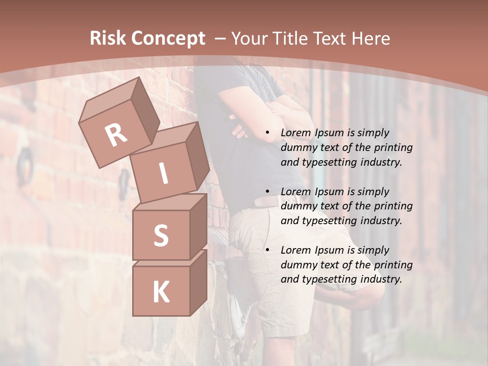 Family Peaceful Sunset PowerPoint Template