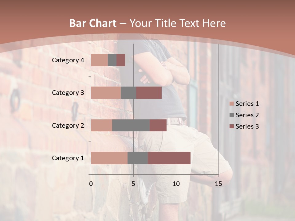 Family Peaceful Sunset PowerPoint Template
