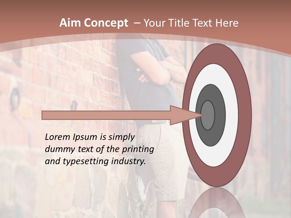 Family Peaceful Sunset PowerPoint Template