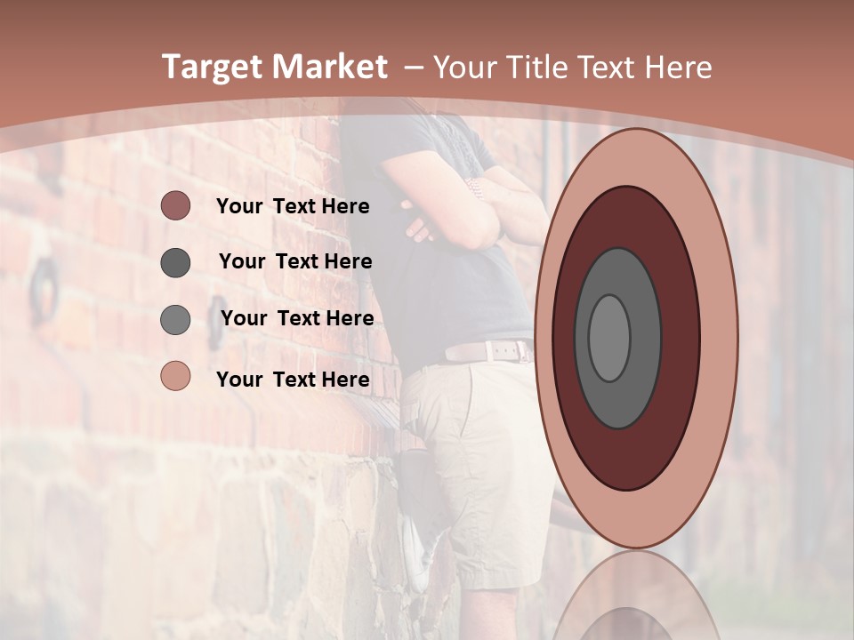 Family Peaceful Sunset PowerPoint Template