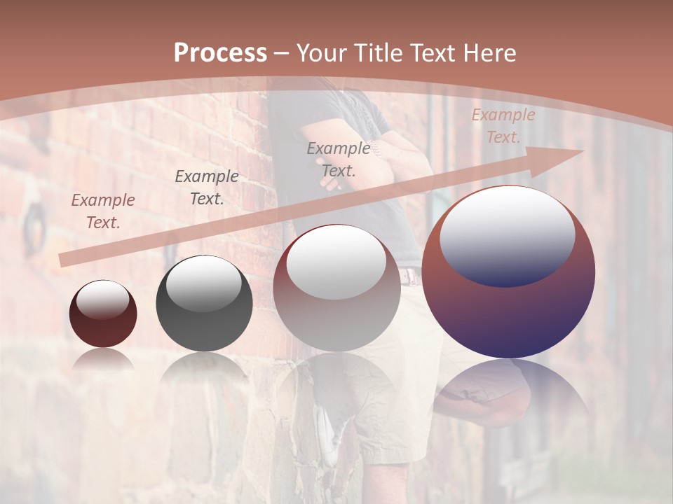 Family Peaceful Sunset PowerPoint Template