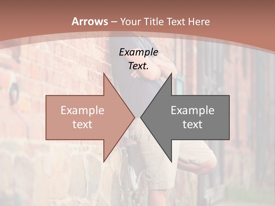 Family Peaceful Sunset PowerPoint Template