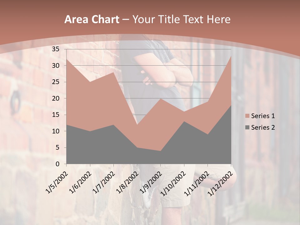 Family Peaceful Sunset PowerPoint Template
