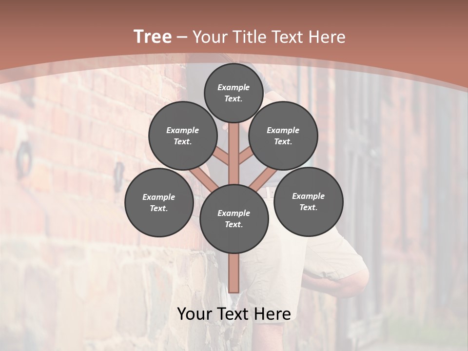 Family Peaceful Sunset PowerPoint Template