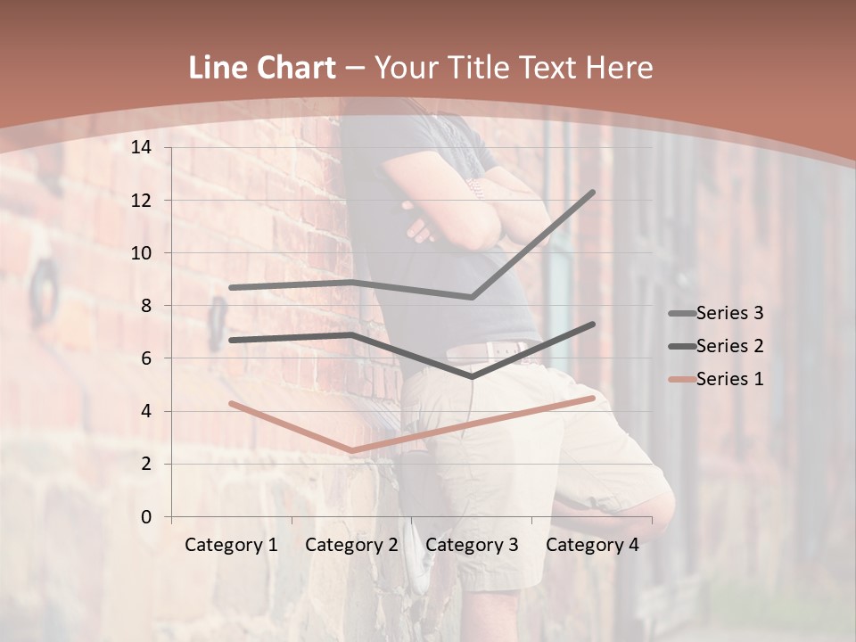 Family Peaceful Sunset PowerPoint Template