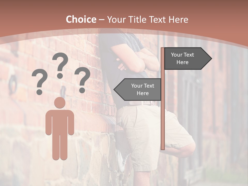 Family Peaceful Sunset PowerPoint Template