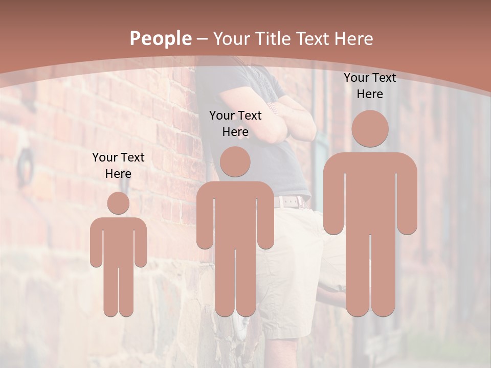 Family Peaceful Sunset PowerPoint Template