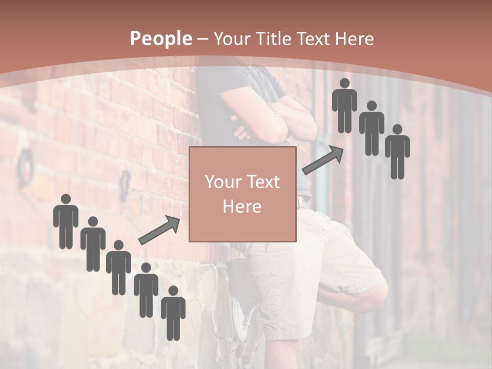 Family Peaceful Sunset PowerPoint Template