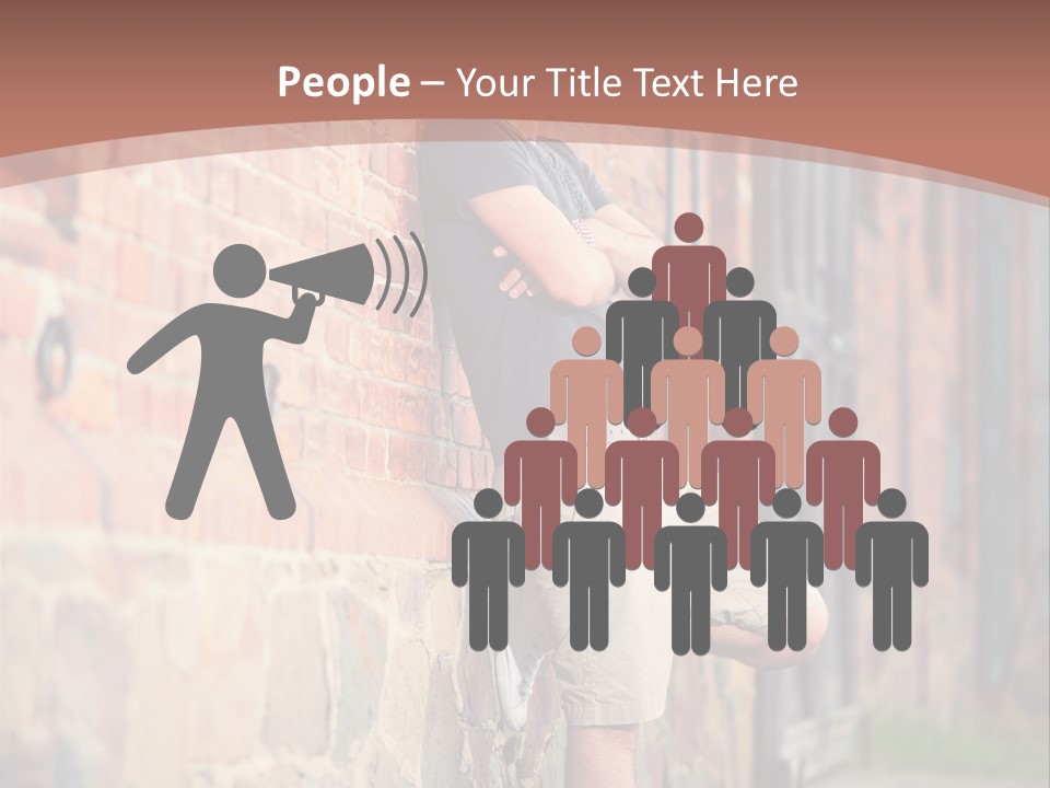 Family Peaceful Sunset PowerPoint Template