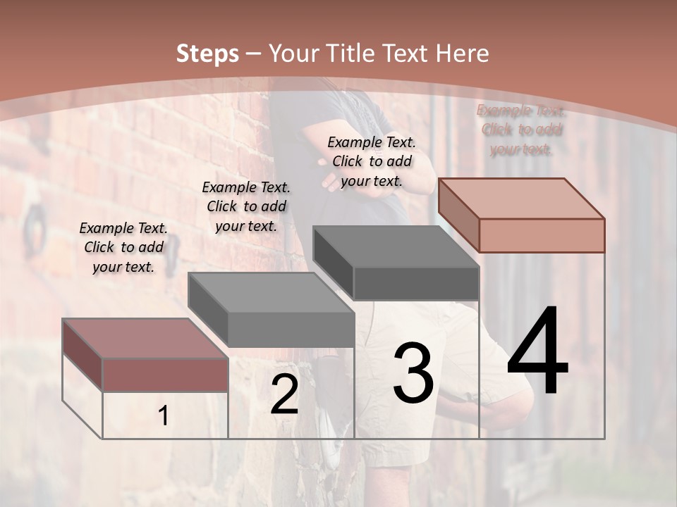 Family Peaceful Sunset PowerPoint Template
