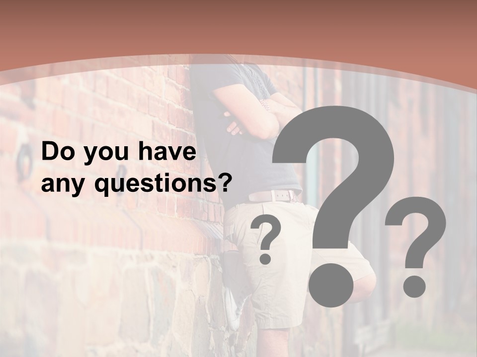 Family Peaceful Sunset PowerPoint Template