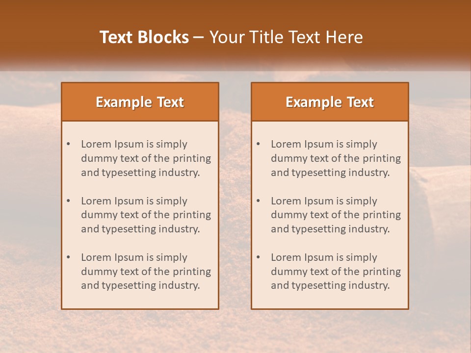 Beach Mother Calm PowerPoint Template
