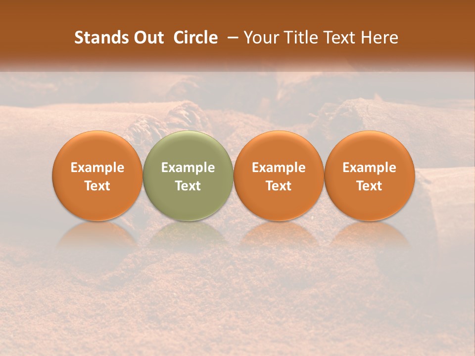 Beach Mother Calm PowerPoint Template