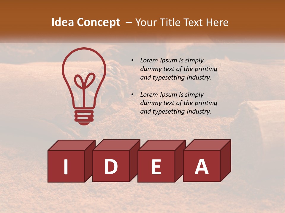 Beach Mother Calm PowerPoint Template