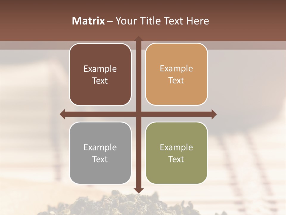 Peaceful Beach Old PowerPoint Template