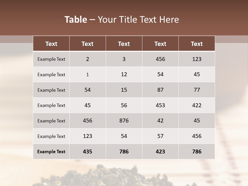 Peaceful Beach Old PowerPoint Template