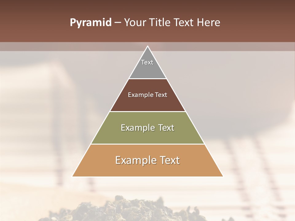 Peaceful Beach Old PowerPoint Template