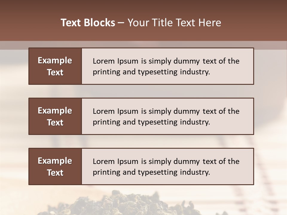 Peaceful Beach Old PowerPoint Template