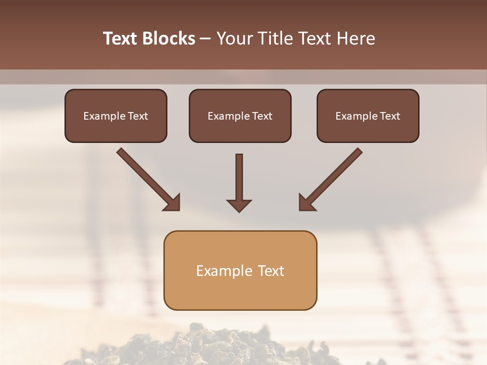 Peaceful Beach Old PowerPoint Template