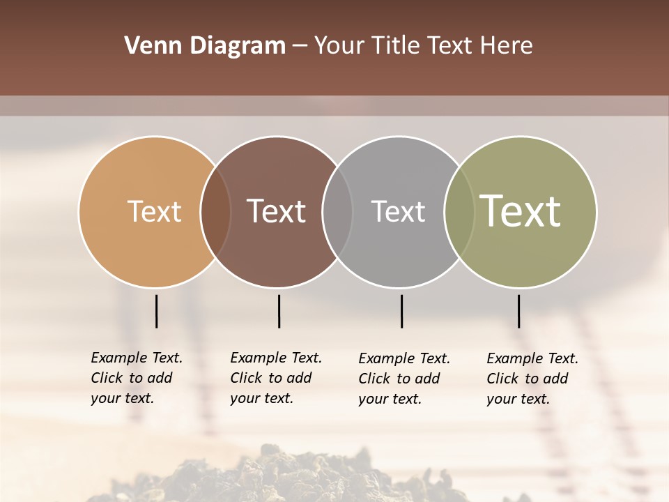 Peaceful Beach Old PowerPoint Template