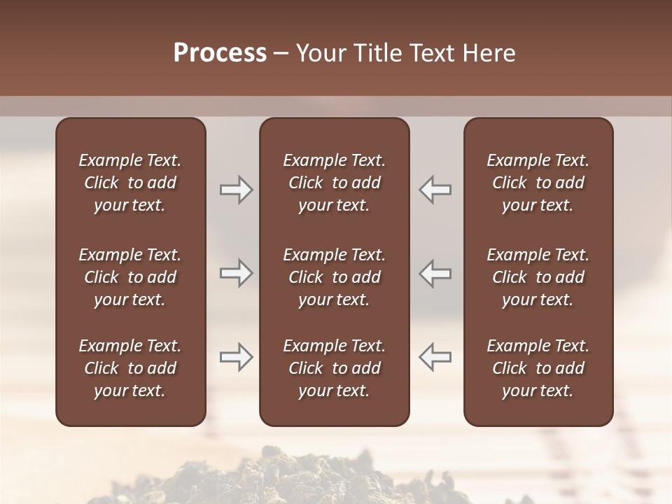 Peaceful Beach Old PowerPoint Template