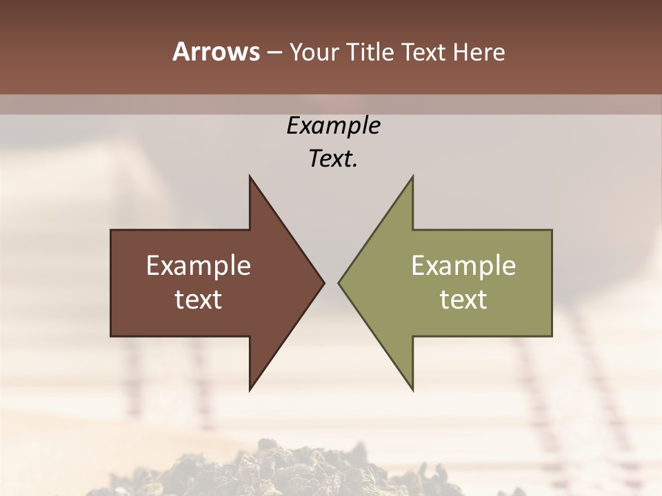 Peaceful Beach Old PowerPoint Template
